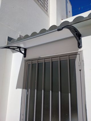 Marquesina Puerta 1m x 60cm
