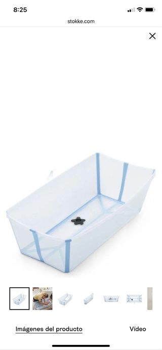 Bañera Stokke plegable