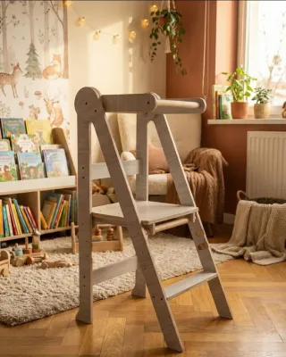 Torre de Aprendizaje Plegable Evolutiva montessori