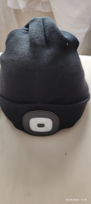 Gorra con luz LED