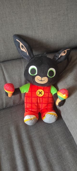 Peluche Bing con Maracas e musica