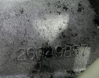 Opel 112657 cremallera dirección 26049857 astra g