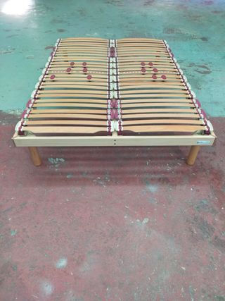 Somier de láminas de madera