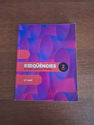 Libro Sequencies 2 ESO Catalán