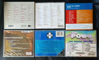6 CDs Recop. Progressive y House Music 
