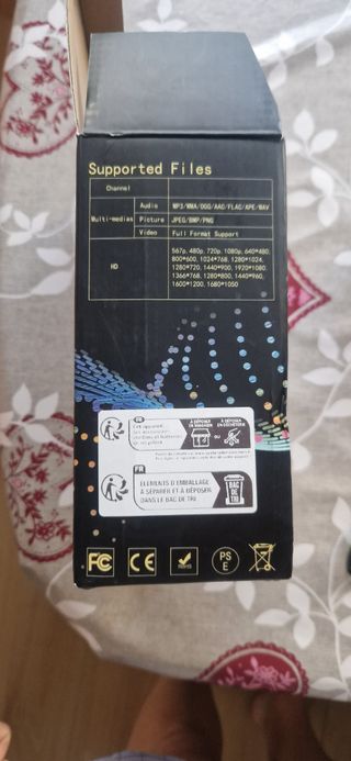 Proyector LED Besus Blanco y Negro