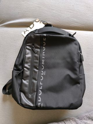 Mochila Adolfo Dominguez Negra