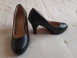 Zapatos de tacón negros Talla 35