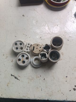 Piezas Eléctricas Antiguas Cerámica