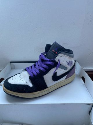 Nike Air Jordan Retro 1 Mid Court Purple