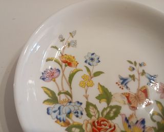 PLATO PEQUEÑO DECORATIVO DE PORCELANA FINA AYNSLEY