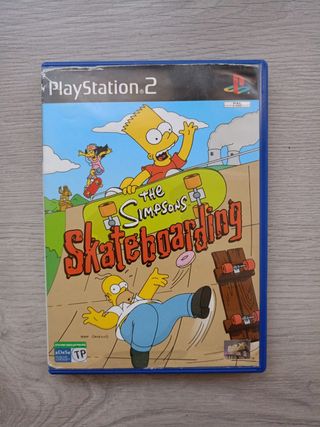 Los Simpsons Skateboarding PS2