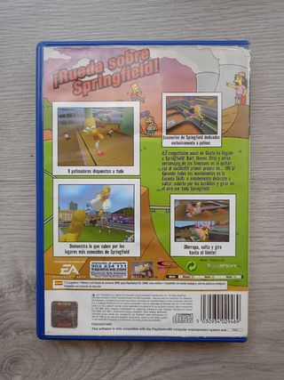 Los Simpsons Skateboarding PS2