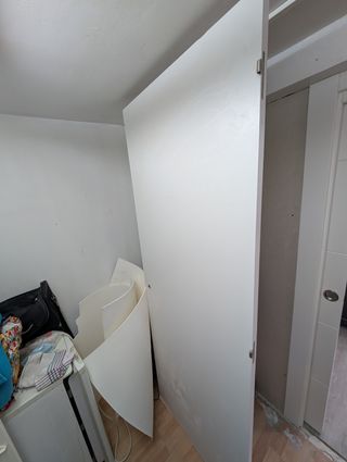 Puertas blancas 2 unidades