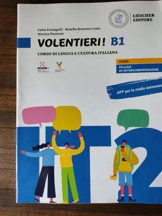  VOLENTIERI B1
Corso di Lingua e cultura italiana