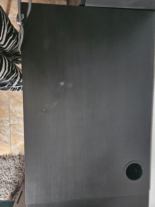 Escritorio Ikea MICKE Negro Marrón