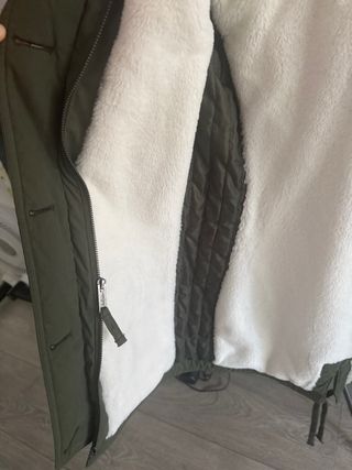 Chaquetón Hollister Verde Talla S