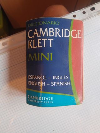 DICCIONARIO CAMBRIDGE KLETT 