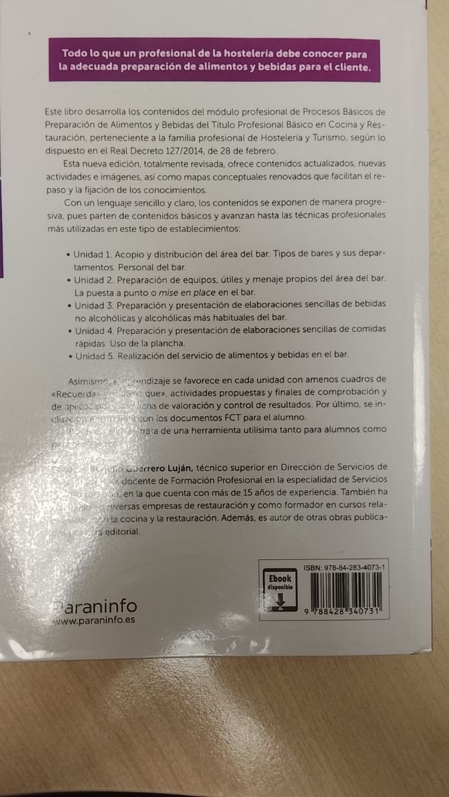 Procesos básicos de preparación de alimentos y ...