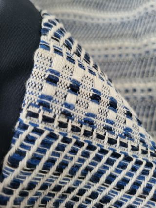 Falda Tweed ARCHY Azul
