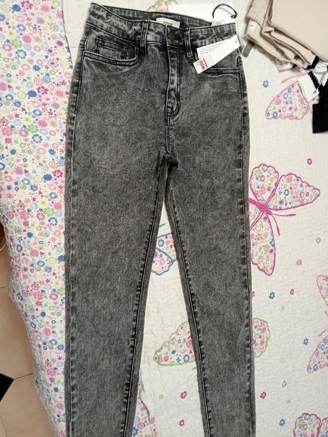 Vaquero niña efecto lavado