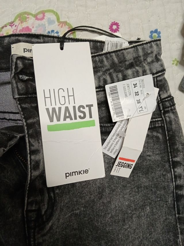 Vaquero niña efecto lavado