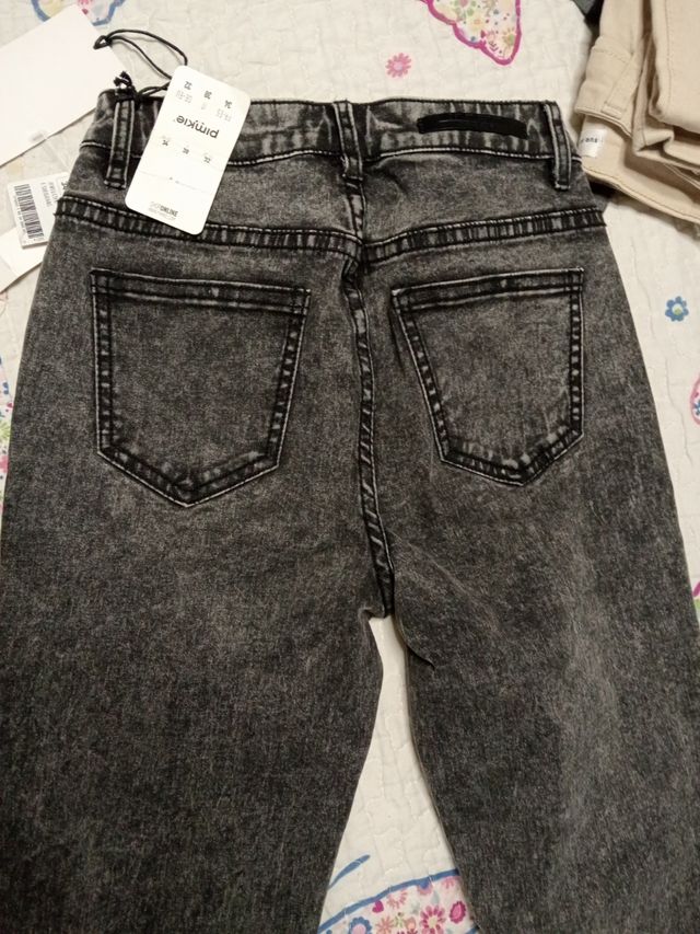 Vaquero niña efecto lavado