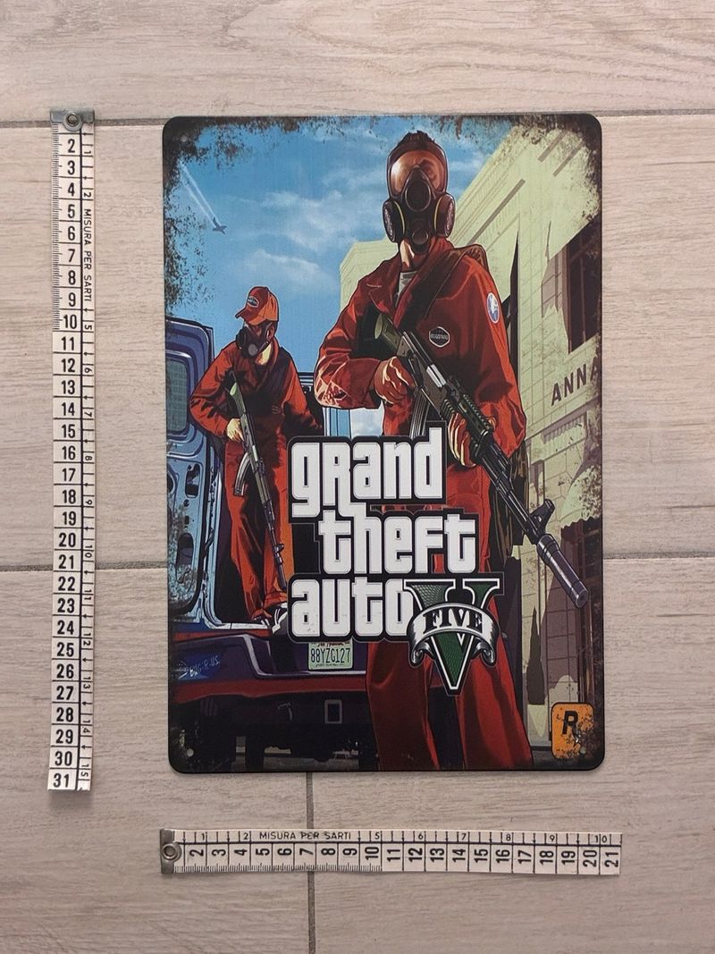 Imagen de Póster de aluminio de Grand Theft Auto V Rockstar Games