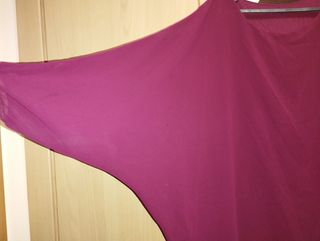 Camisa mujer burdeos 