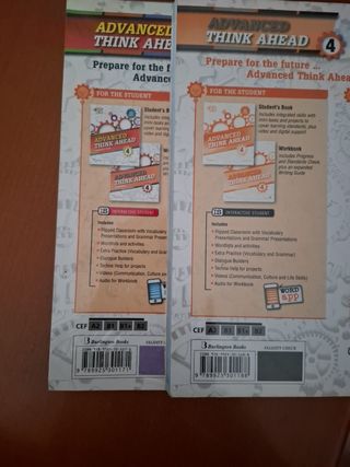 Advanced Think Ahead 4ºeso. Workbook 2019