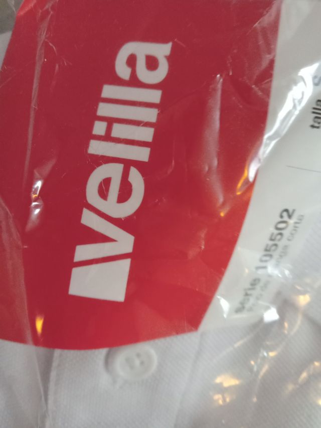 Polo Velilla Blanco Talla S