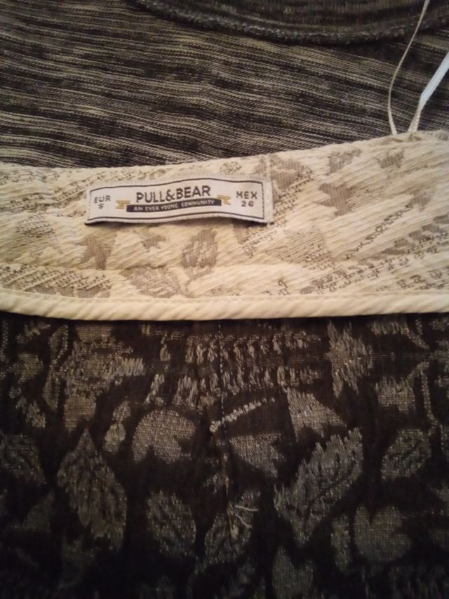 Minifalda Pull&Bear Talla S Estampada
