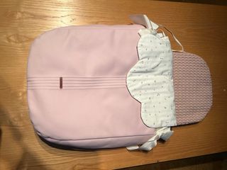 Saco capazo Uzturre rosa