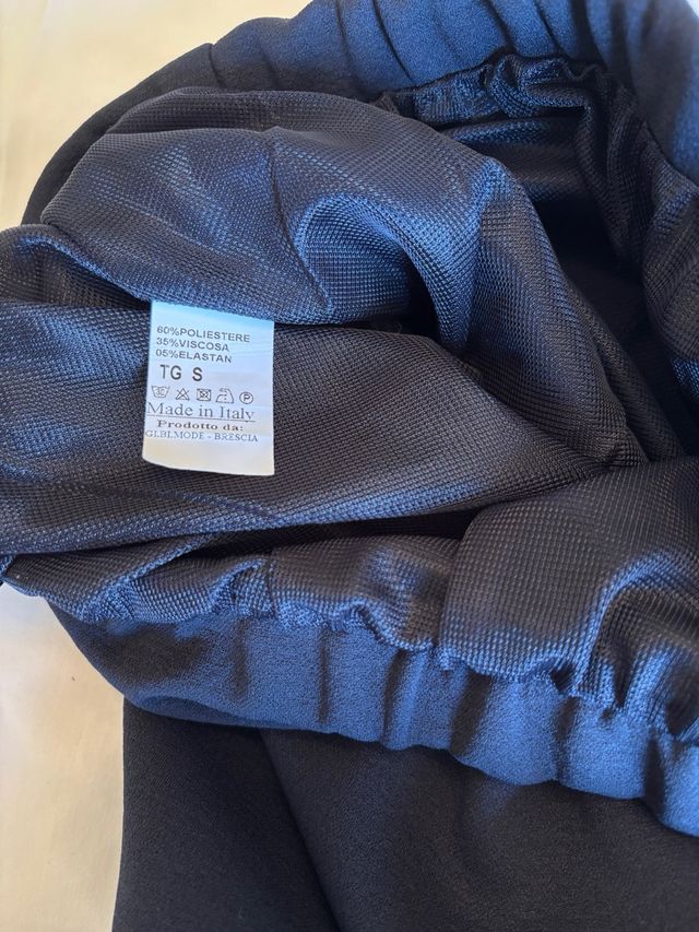 Gonna tubino blu taglia S