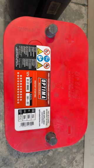 Batería OPTIMA 12v 