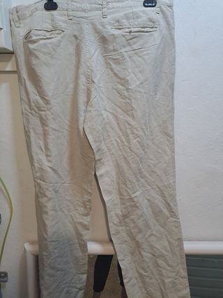 Pantalones de chico beige