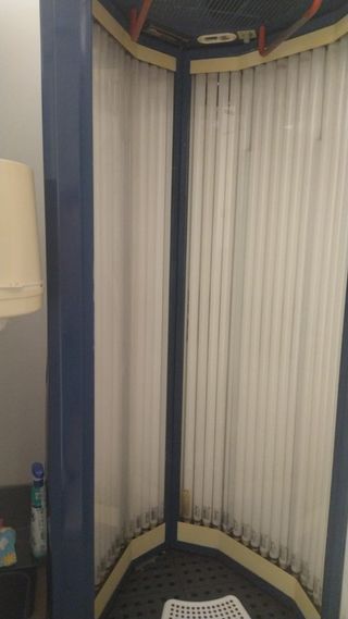 Solárium en perfecto estado