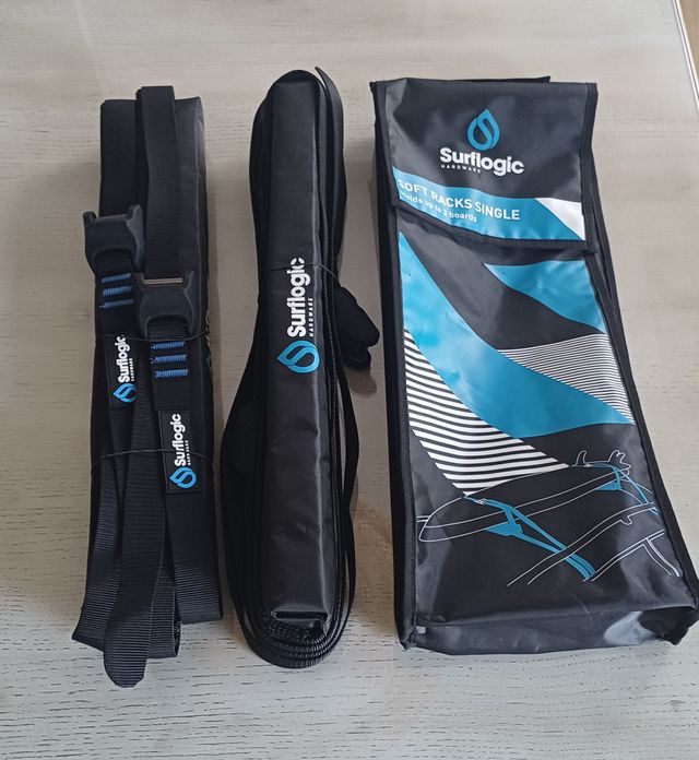 Correas coche hasta 3 tablas de surf Surf Logic