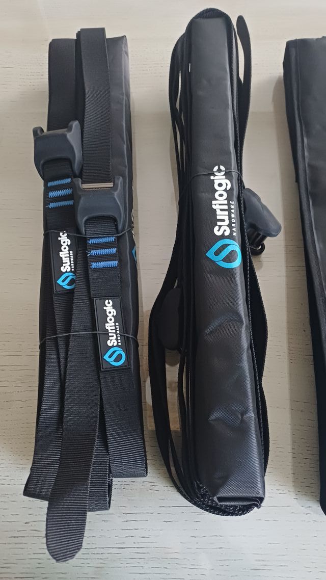 Correas coche hasta 3 tablas de surf Surf Logic