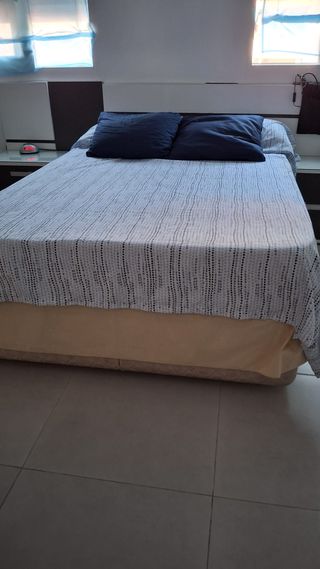 Canapé abatible 135cm con colchón