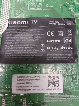 Placa Main Xiaomi TD.MS6886.793 Nueva
