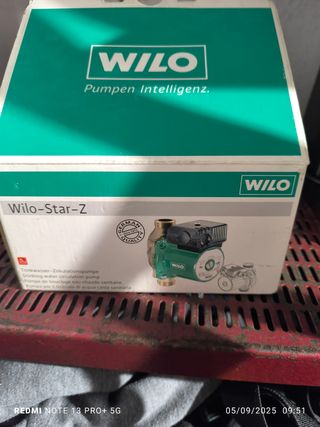 Bomba de recirculación Wilo