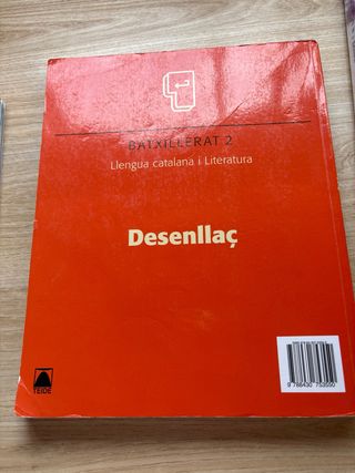 Desenllaç. Llengua catalana i literatura 2. Bat...