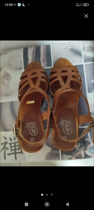 Zuecos de madera In Side talla 39