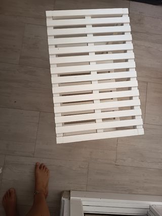 Banco de baño blanco Ikea MUSKAN