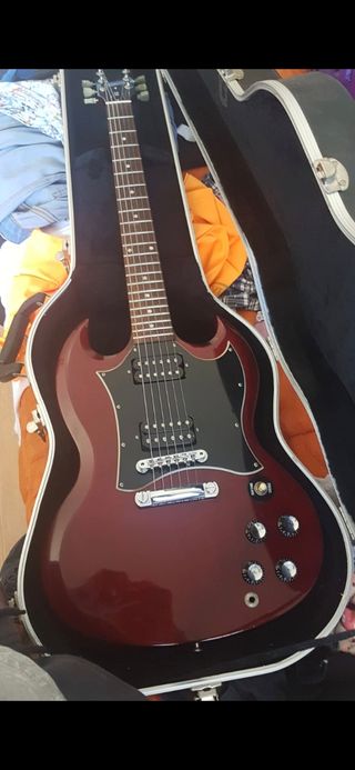 Gibson SG Guitarra Eléctrica Roja