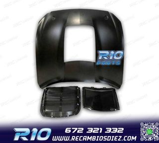 CAPO FORD MUSTANG 15-17 LOOK GT500 ALUMINIO
