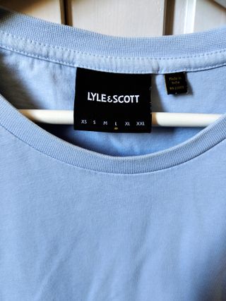 T-shirt Lyle & Scott Azzurra Taglia L