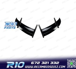 ALERON VOLKSWAGEN VW GOLF MK6 08-12 NEGRO BRILLO