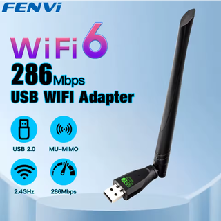 Adaptador USB WiFi 6 FENVI 286Mbps